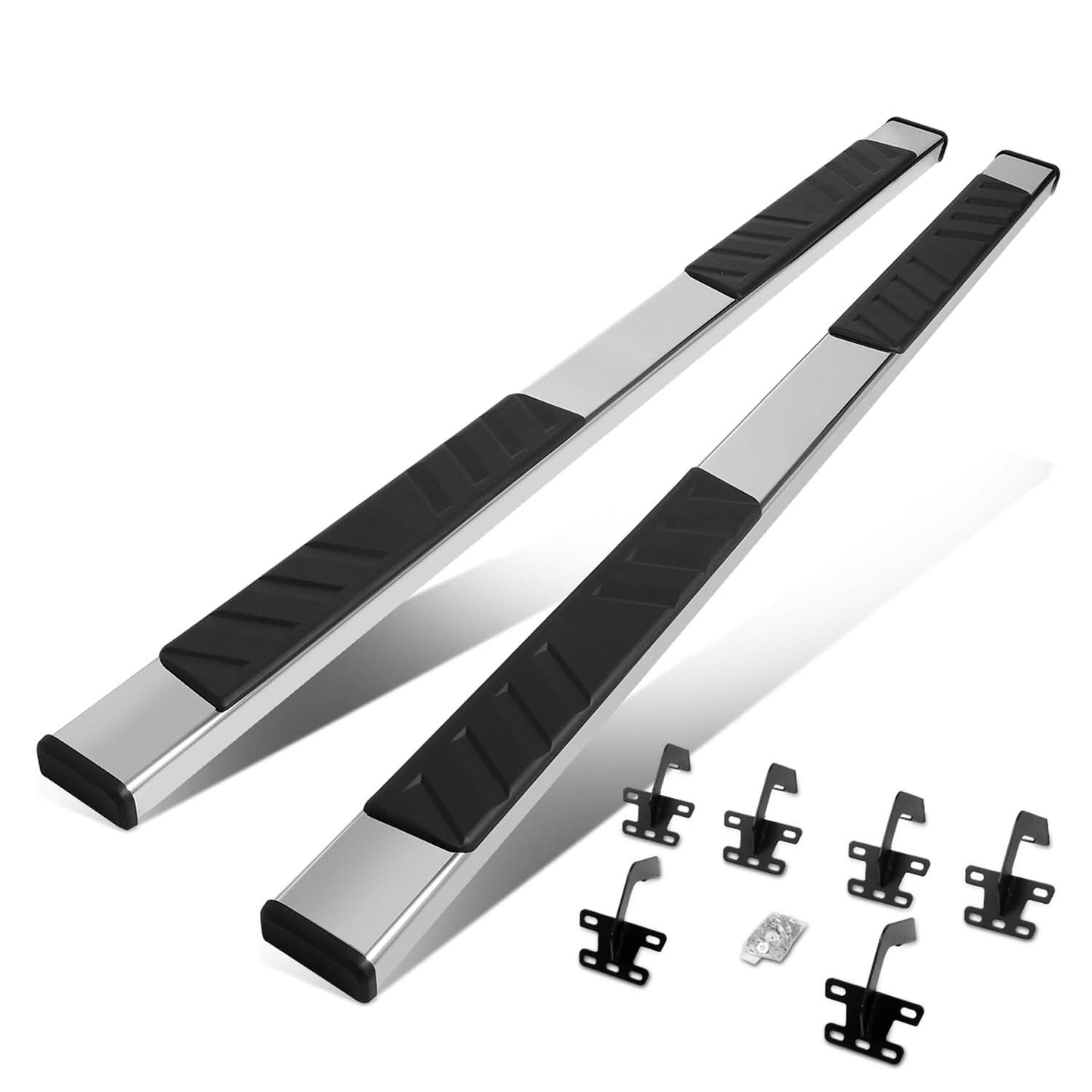 2019-2020 Dodge Ram 1500 Crew Cab 5" Nerf Bars Chrome/Black