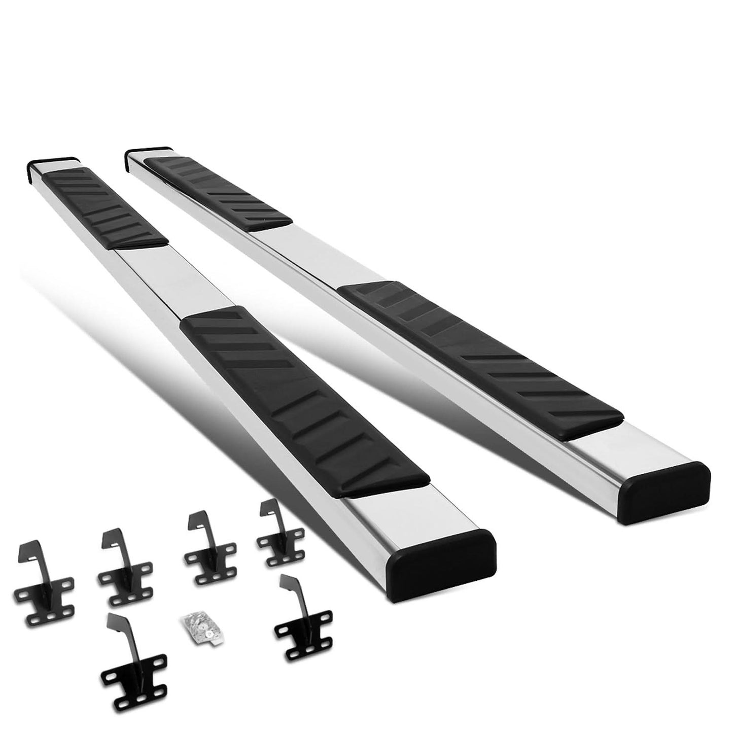 2019-2020 Dodge Ram 1500 Extended Cab 5" Chrome/Black Nerf Bars