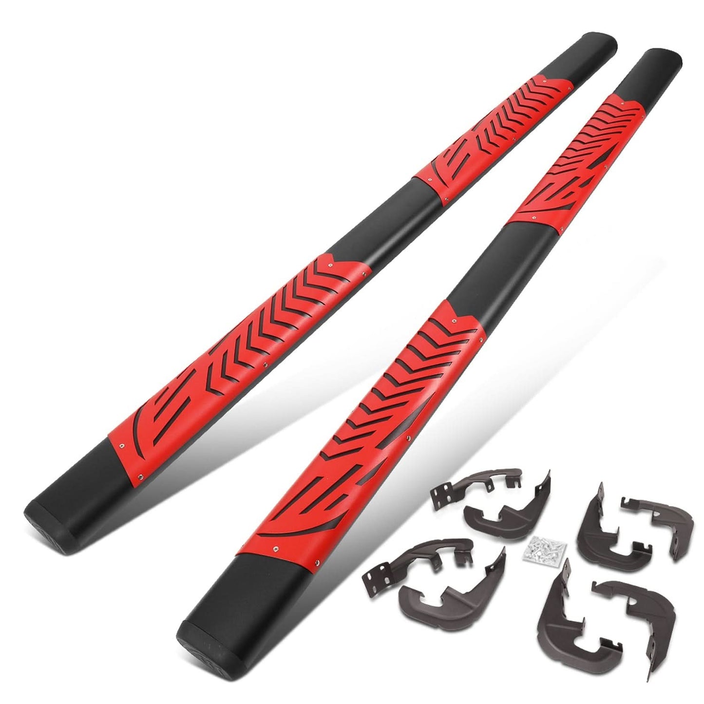 2019-2020 Chevrolet Silverado GMC Sierra 5 Inch Nerf Bars Black