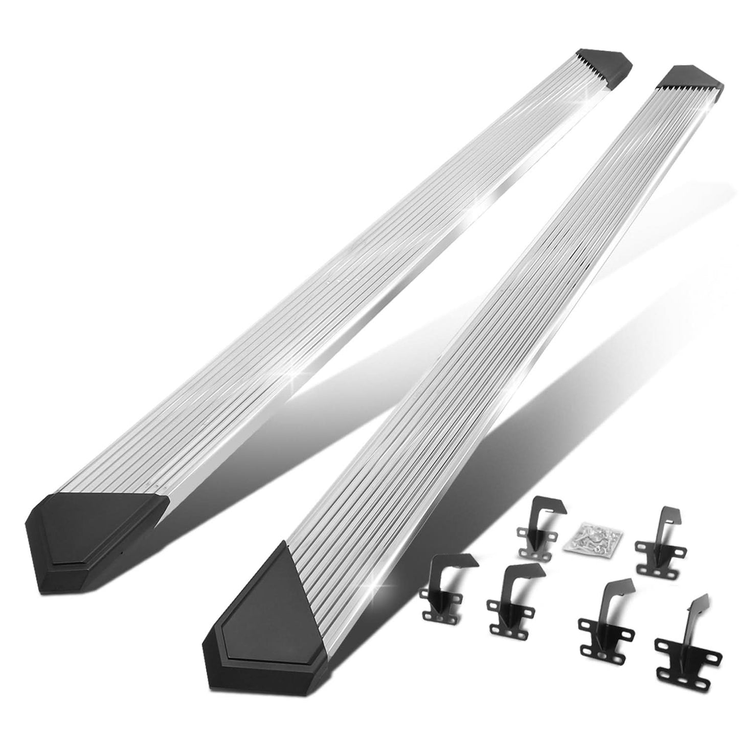 2019-2020 Dodge Ram 1500 Crew Cab 6" Nerf Bars - Chrome/Black