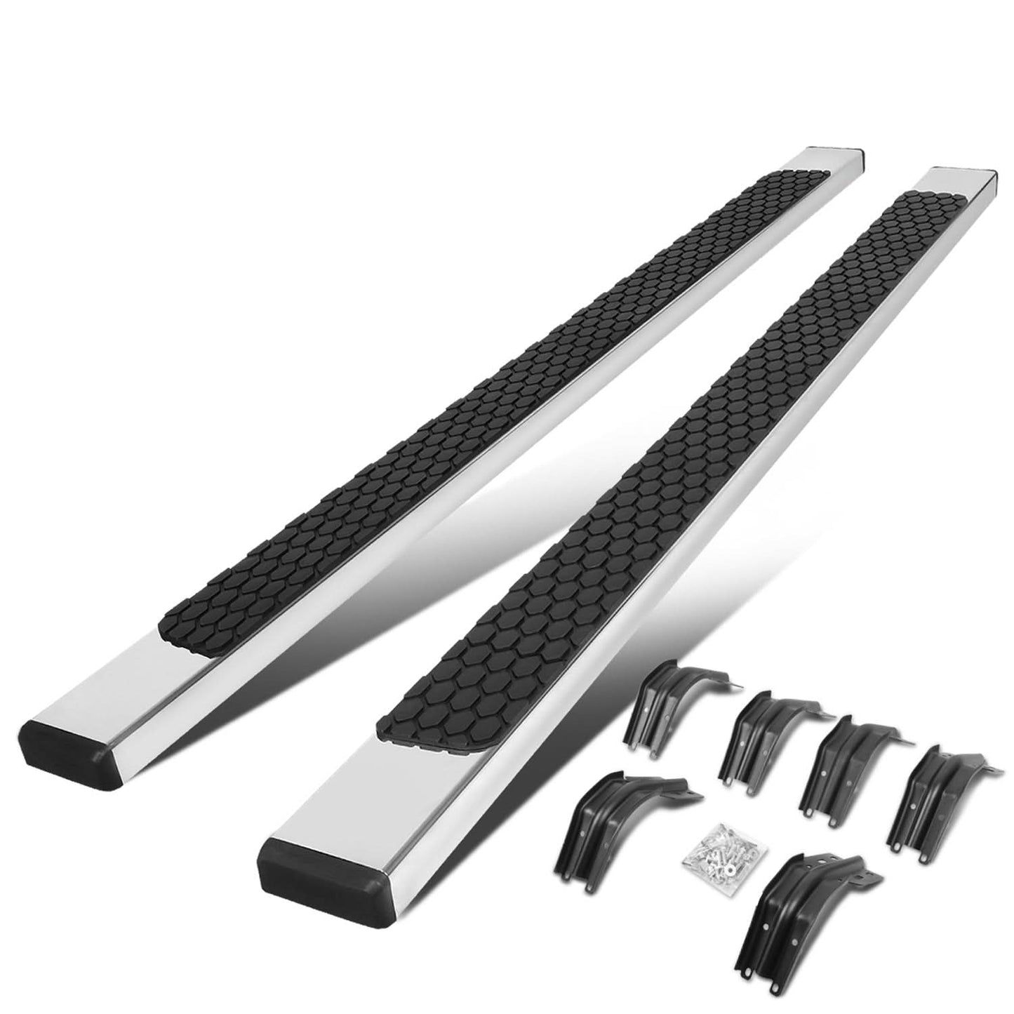 99-16 Ford F-250 F-350 F-450 F-550 Super Duty 5" Chrome Nerf Bars