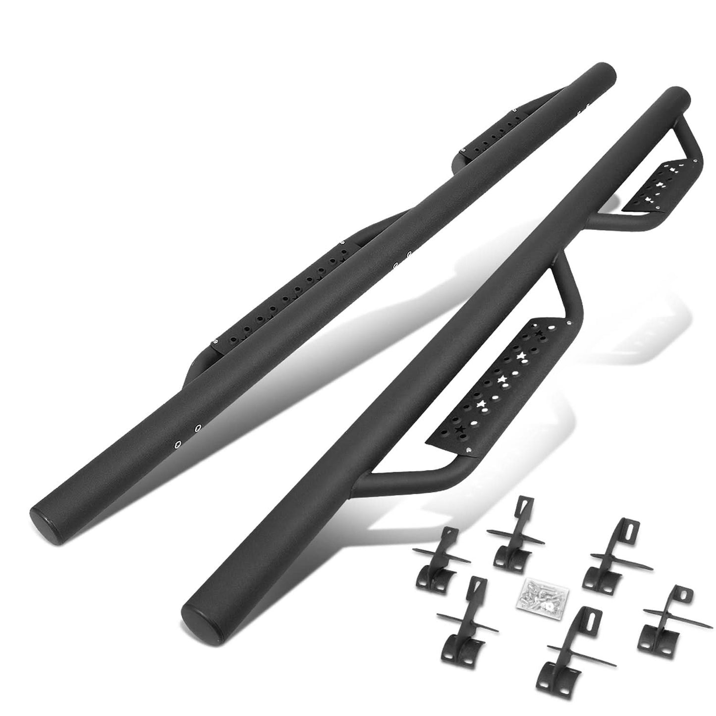 2018-2020 Jeep Wrangler JL 4-Door Drop Side Nerf Bars 4.35"
