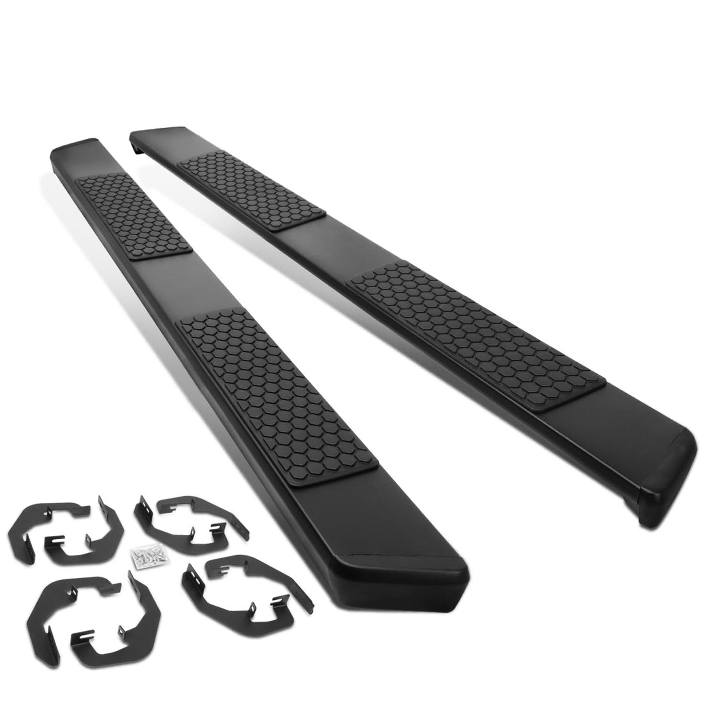07-19 Chevrolet Silverado GMC Sierra 5.5" Honeycomb Nerf Bars Black