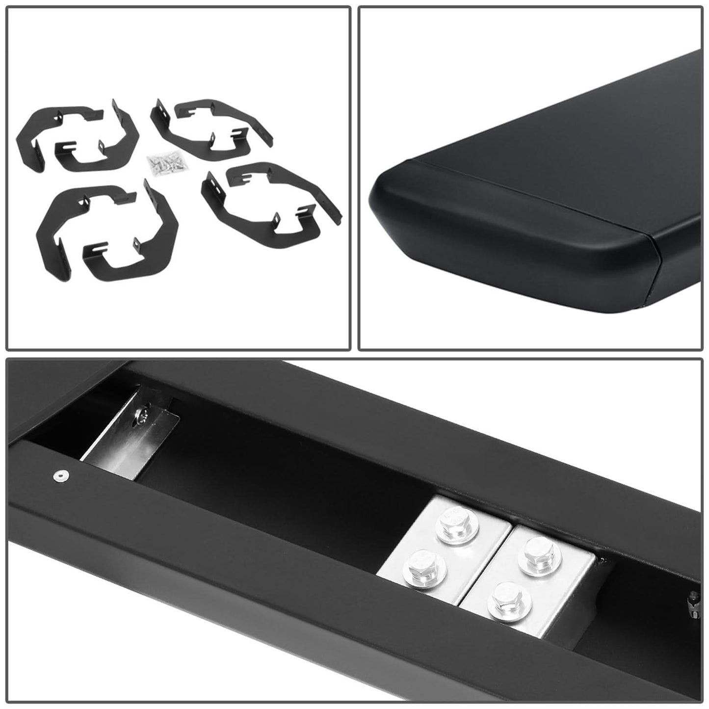 07-19 Chevrolet Silverado GMC Sierra 5.5" Honeycomb Nerf Bars Black