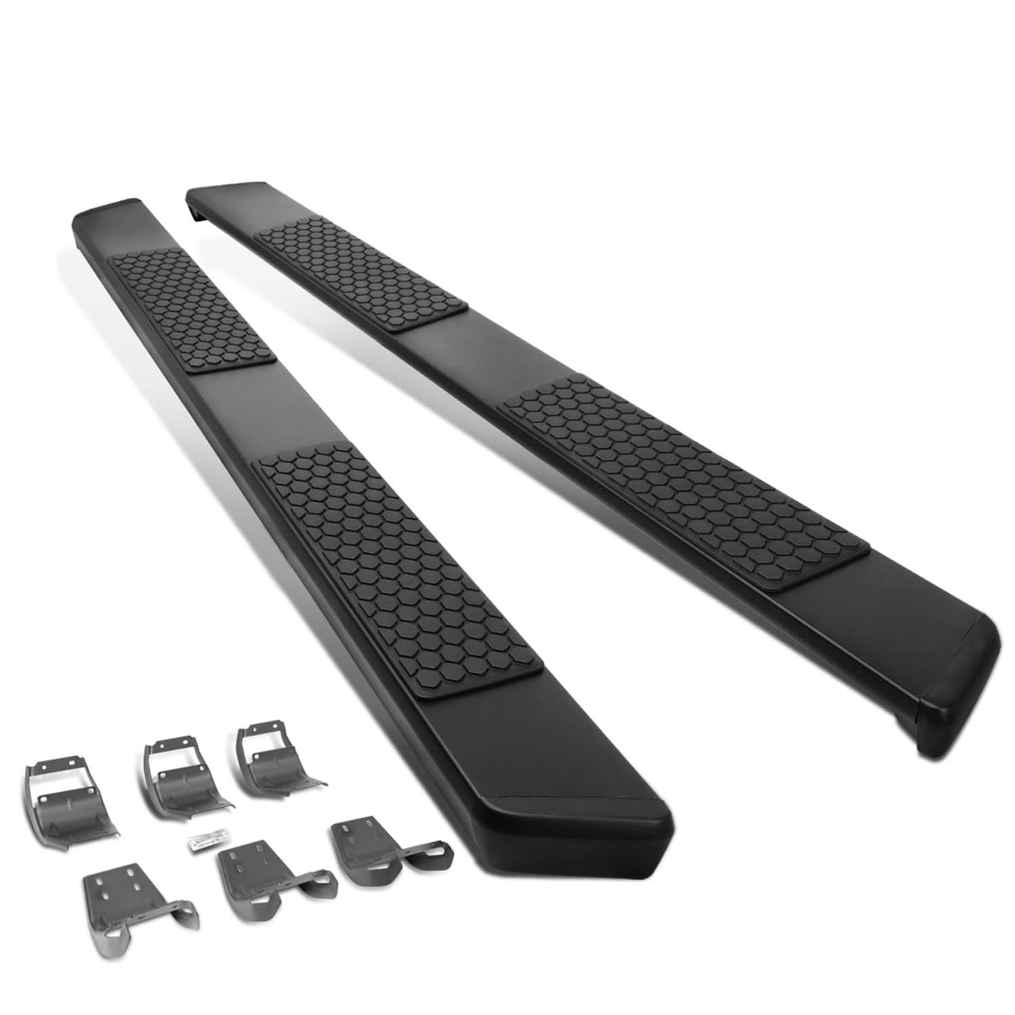 15-20 Ford F-150 / 17-20 F-250 F-350 Crew Cab 5.5" Nerf Bars Black