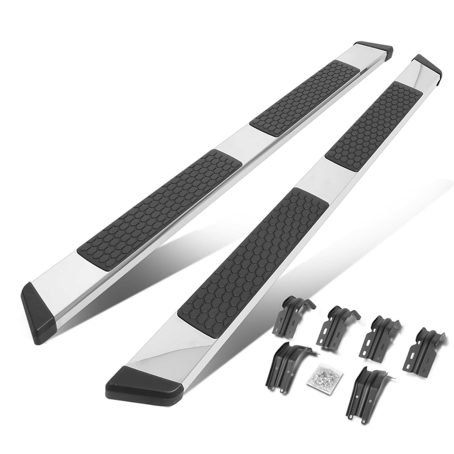99-16 Ford F-250 F-350 F-450 F-550 Super Duty 5.5" Nerf Bars Chrome