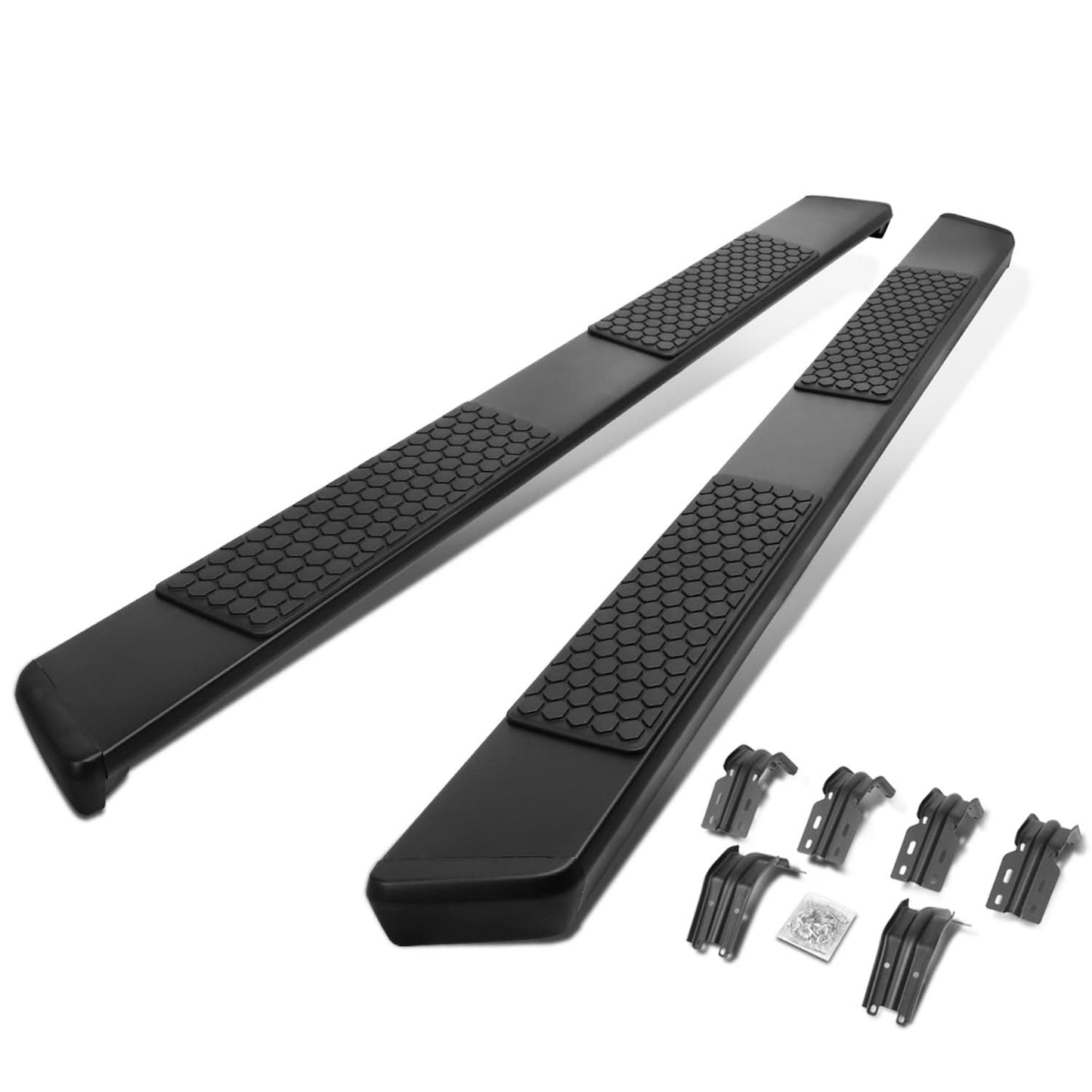 99-16 Ford F-250 F-350 F-450 F-550 Super Duty 5.5" Nerf Bars Black