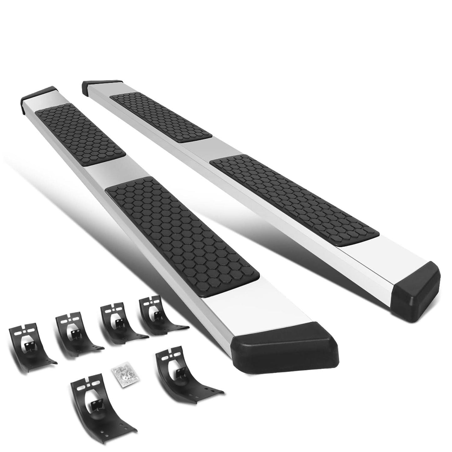 09-20 Dodge Ram 5.5" Honeycomb Step Nerf Bars - Chrome/Black
