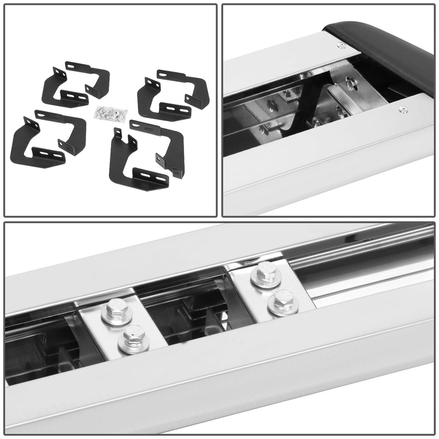 07-21 Toyota Tundra Extended Crew Cab 5.5" Honeycomb Step Nerf Bars