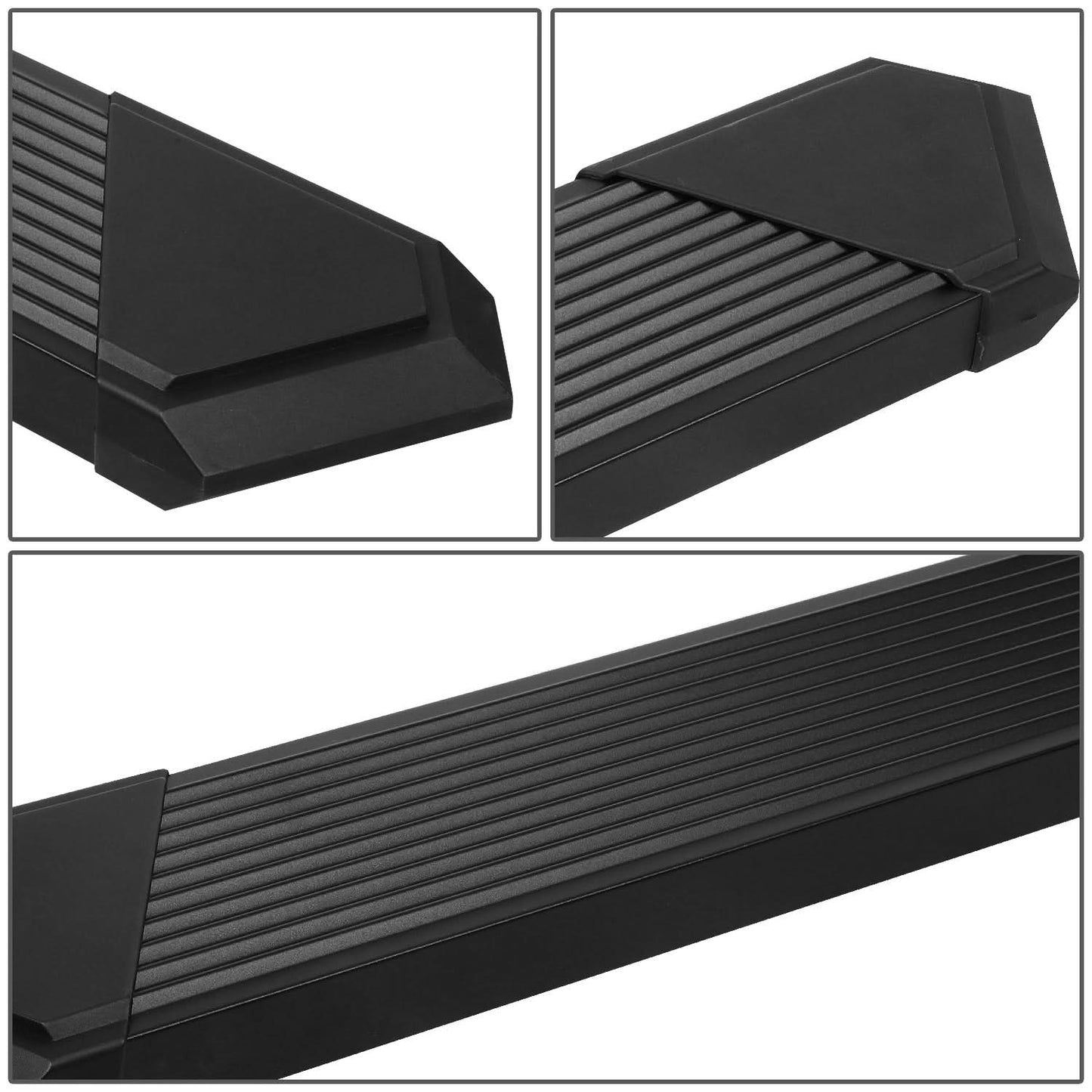 2019-2021 Chevrolet Silverado GMC Sierra Extended Cab 6" Nerf Bars Black