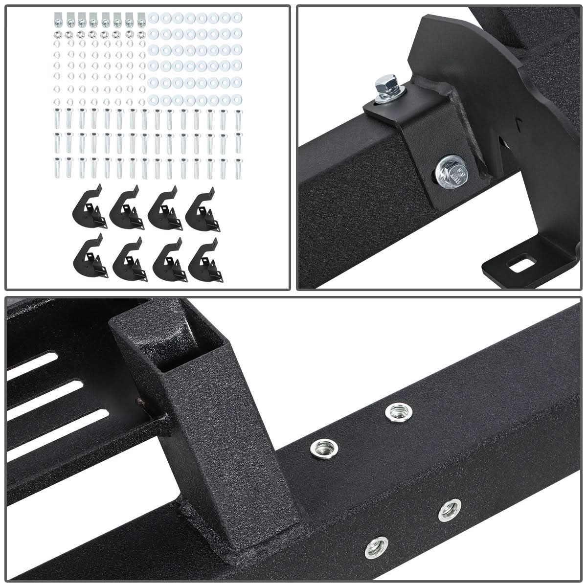 07-19 Chevy Silverado GMC Sierra Crew Cab 4.75" Nerf Bar Step Bar