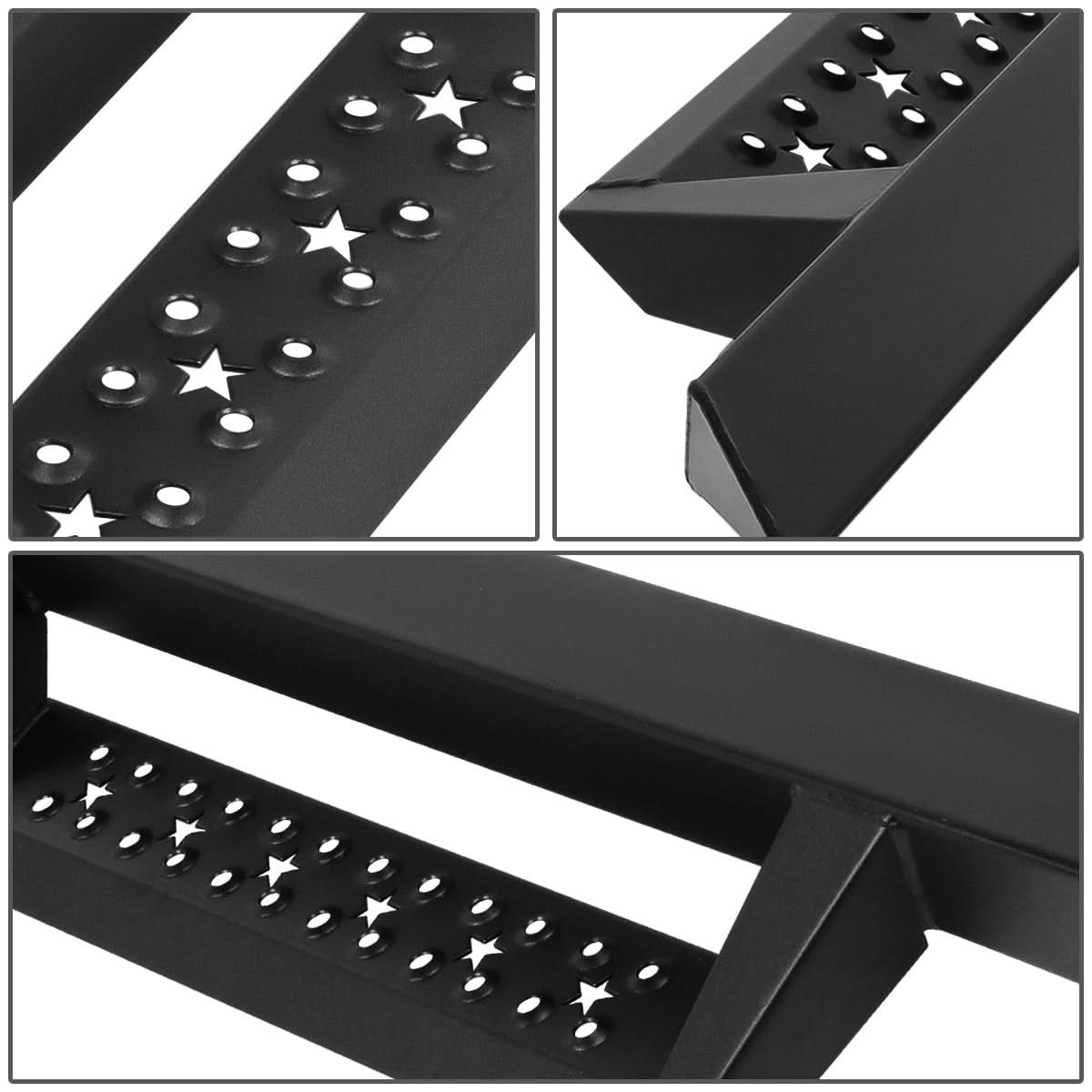 09-22 Dodge Ram 1500/2500/3500 Crew Cab Nerf Bars 2.75" Mild Steel