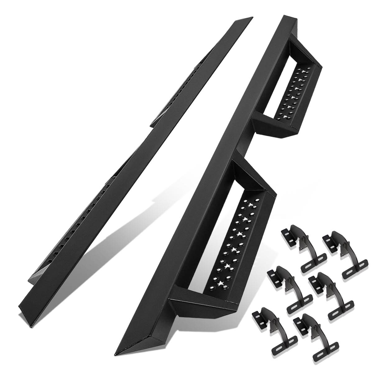 09-22 Dodge Ram 1500/2500/3500 Crew Cab Nerf Bars 2.75" Mild Steel