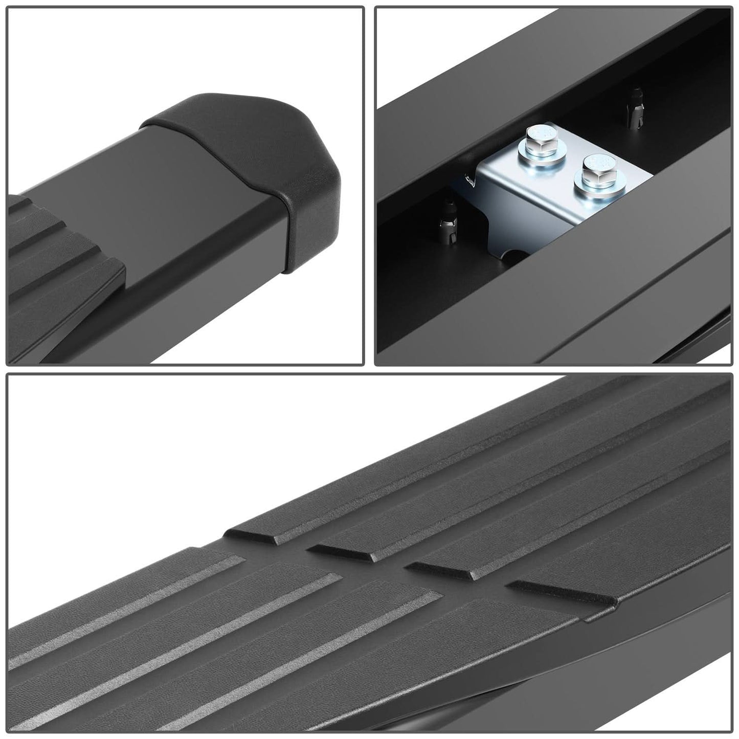 2022-2023 Toyota Tundra CrewMax Black Nerf Bars Step Bars