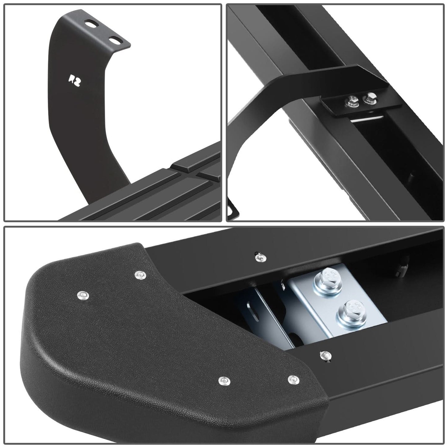 2022-2023 Toyota Tundra CrewMax Black Nerf Bars Step Bars