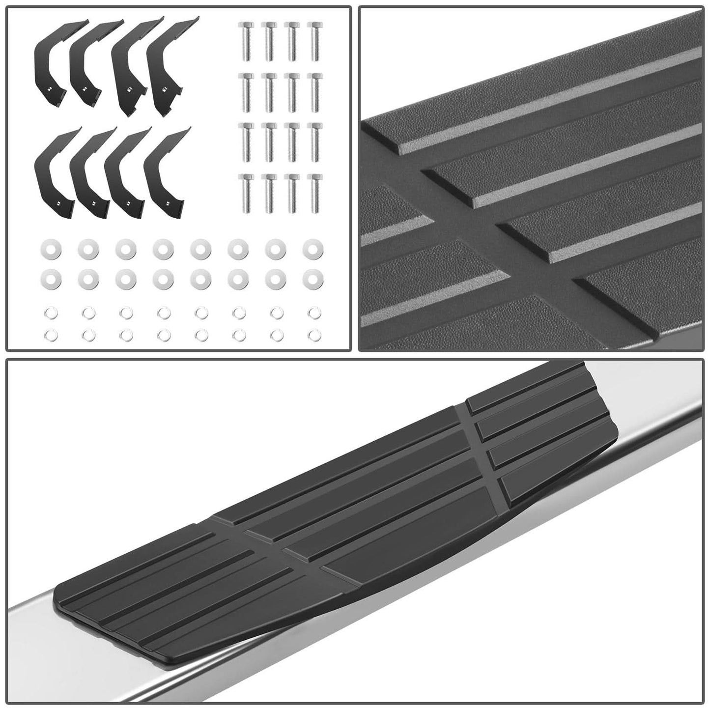 2022-2023 Toyota Tundra CrewMax Nerf Bar / Step Bar Stainless Steel