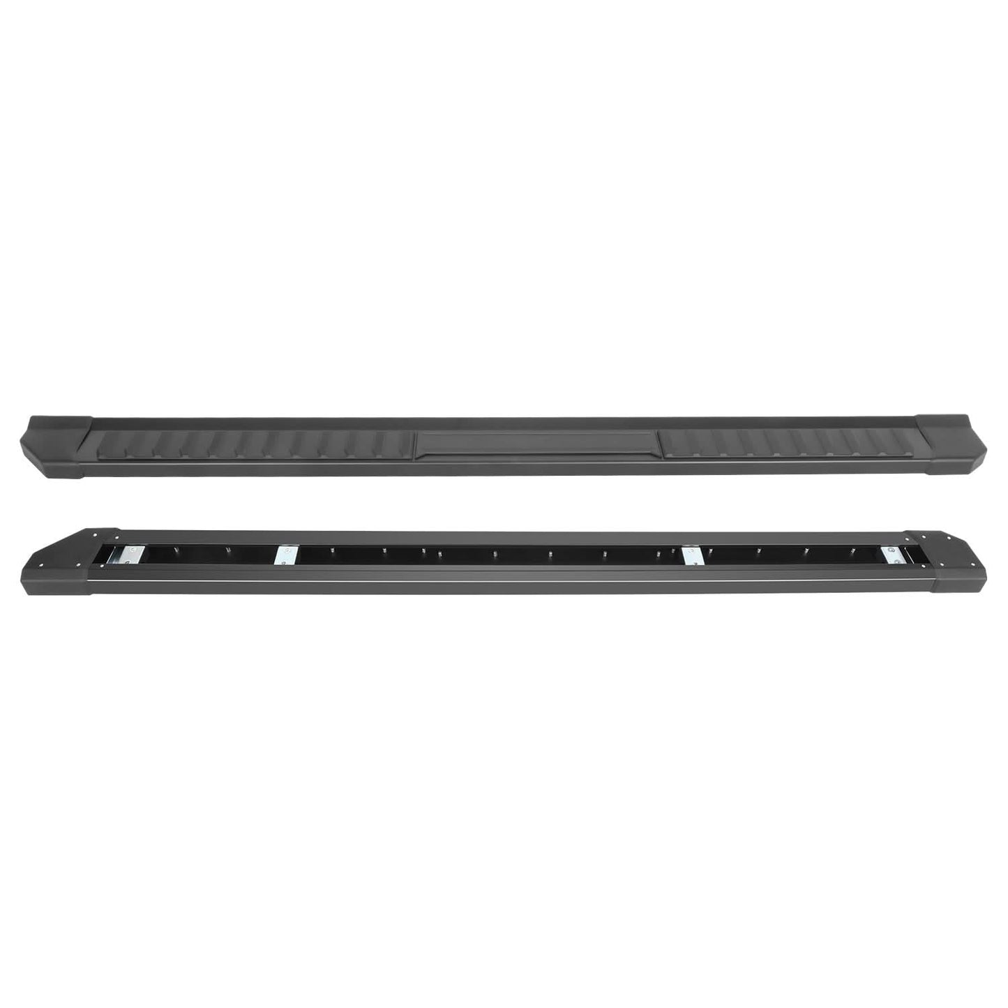 2019-2022 Silverado Crew Cab Black Nerf Step Bars