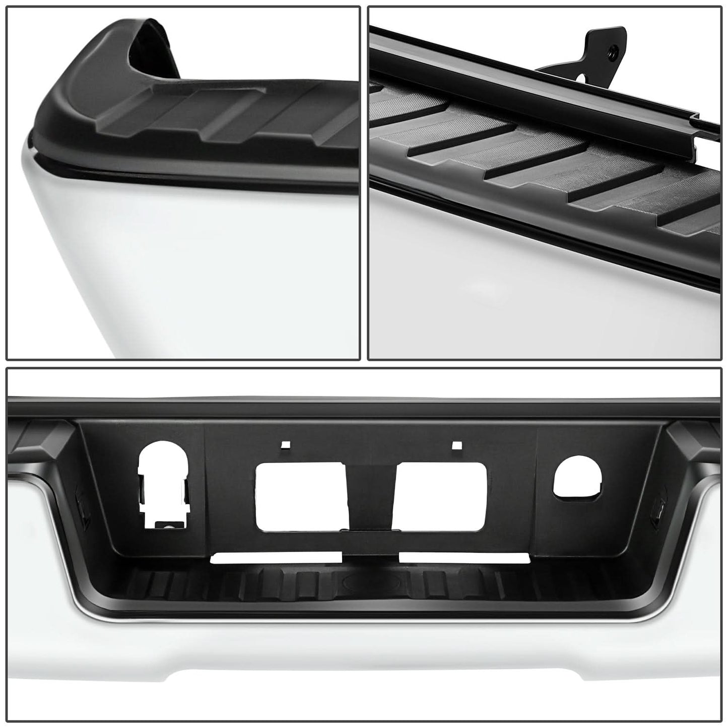 14-19 Chevrolet Silverado 1500 Rear Step Bumper Chrome