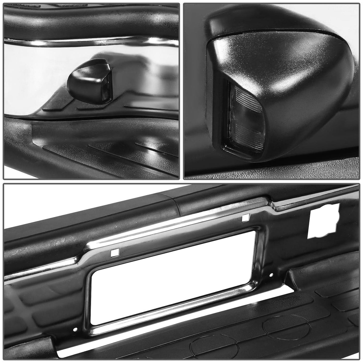 01-07 Chevy Silverado GMC Sierra 2500HD 3500 Rear Step Bumper Chrome