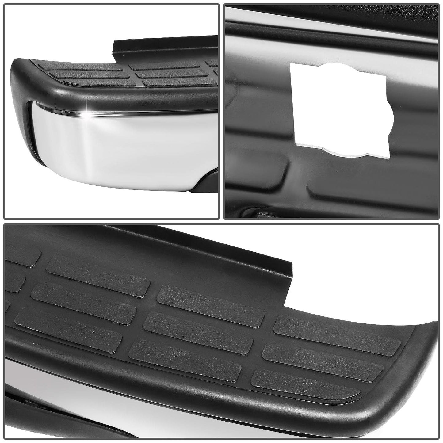01-07 Chevy Silverado GMC Sierra 2500HD 3500 Rear Step Bumper Chrome