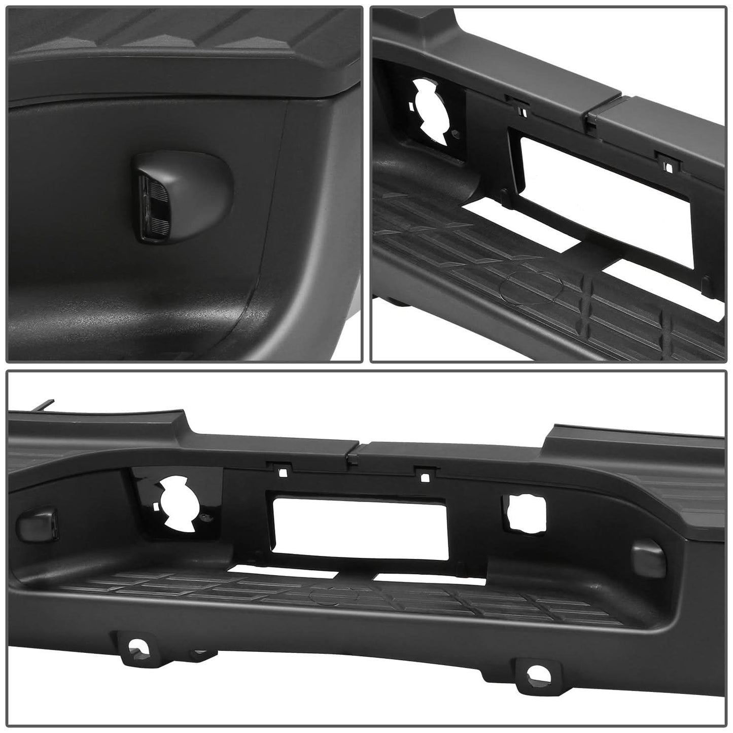 2007-2010 Chevrolet Silverado Sierra 2500 3500 Chrome Rear Step Bumper