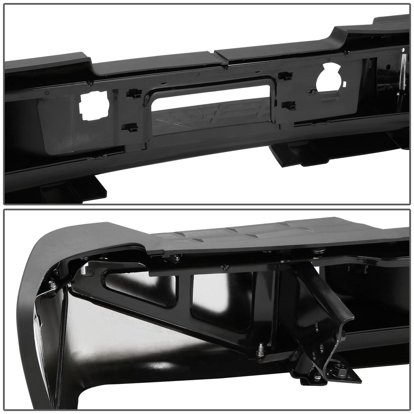 2007-2010 Chevrolet Silverado Sierra 2500 3500 Chrome Rear Step Bumper