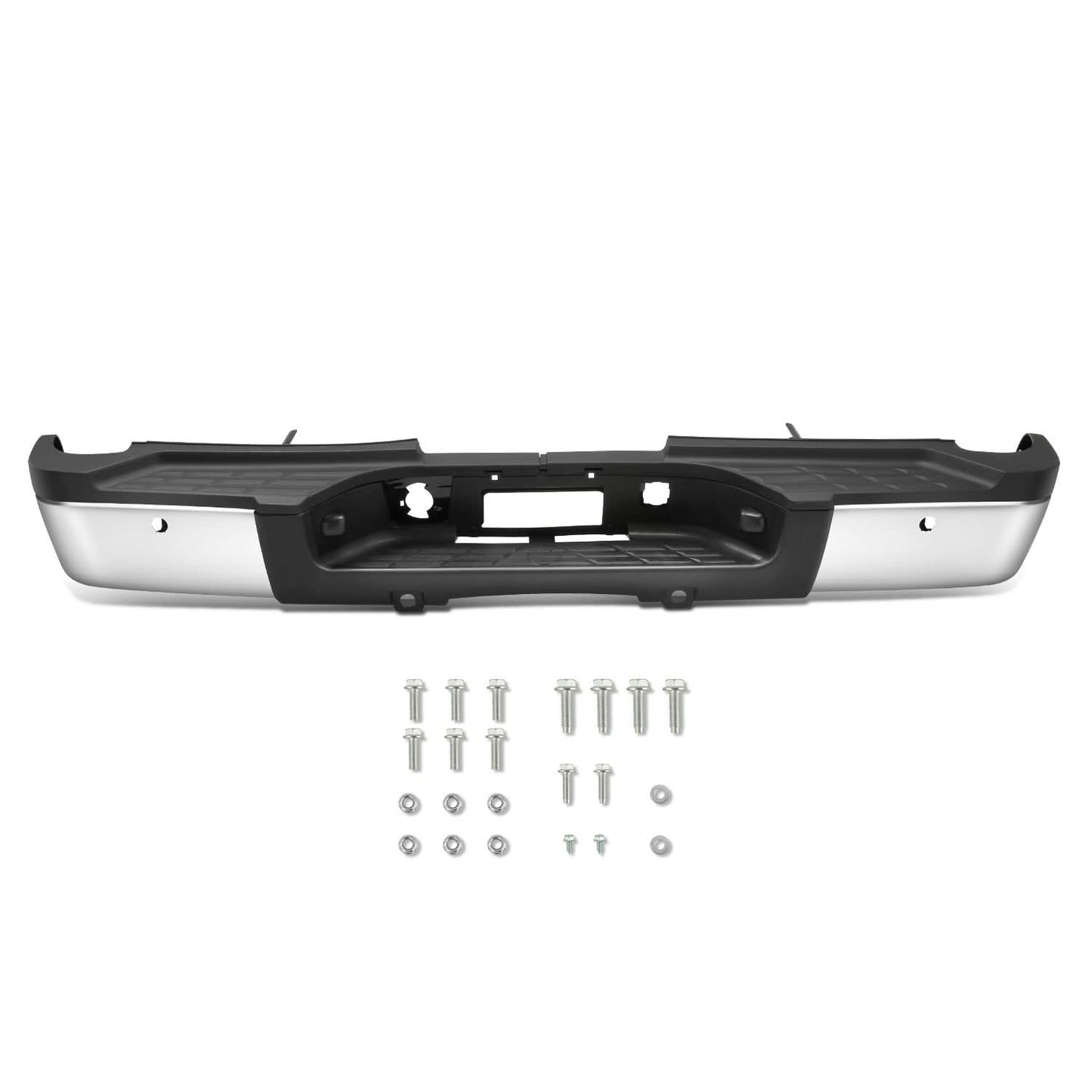 2007-2010 Chevrolet Silverado Sierra 2500 3500 Chrome Rear Step Bumper