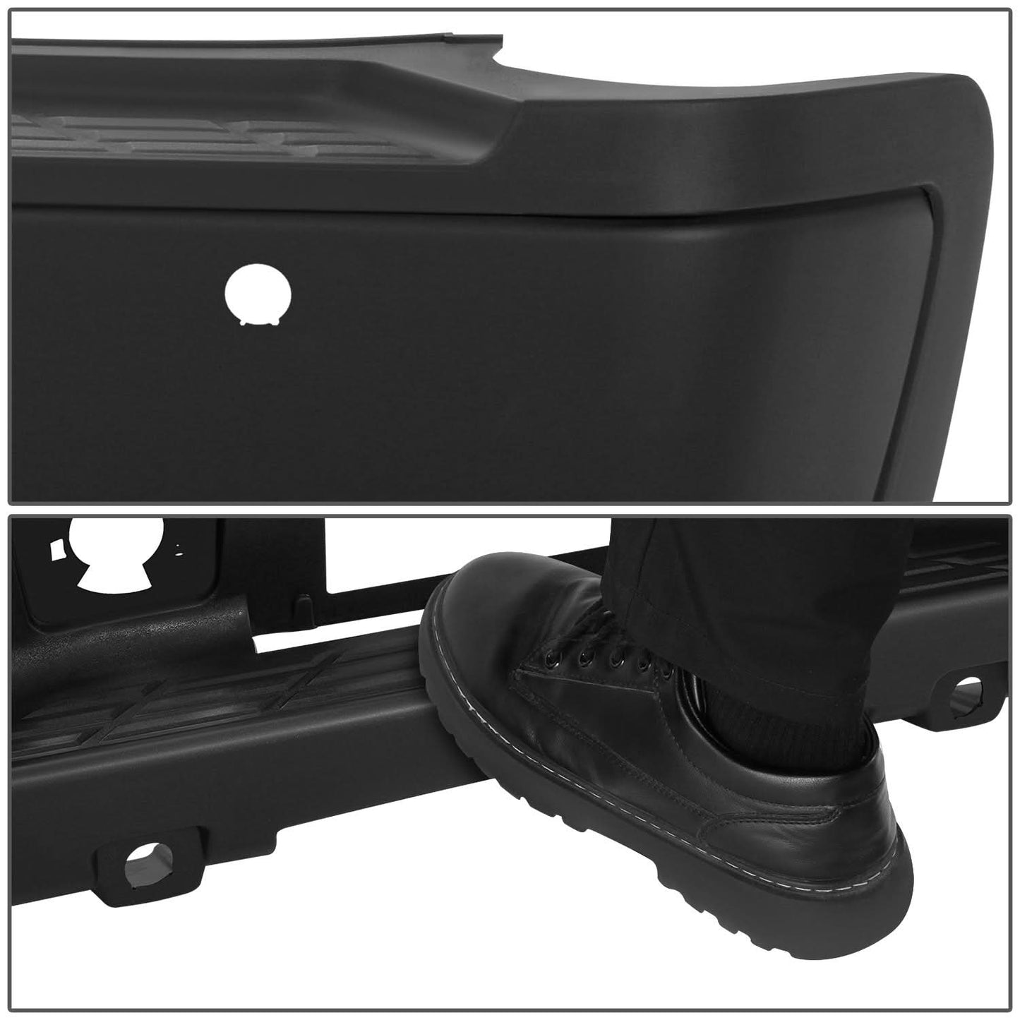 2007-2010 Chevrolet Silverado GMC Sierra 2500HD 3500HD Rear Step Bumper