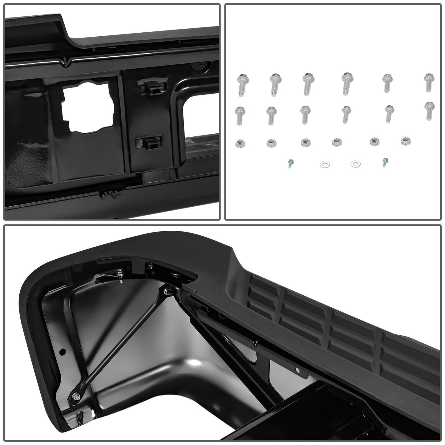 11-14 Silverado Sierra 2500 3500 Chrome Rear Step Bumper w/ Sensor