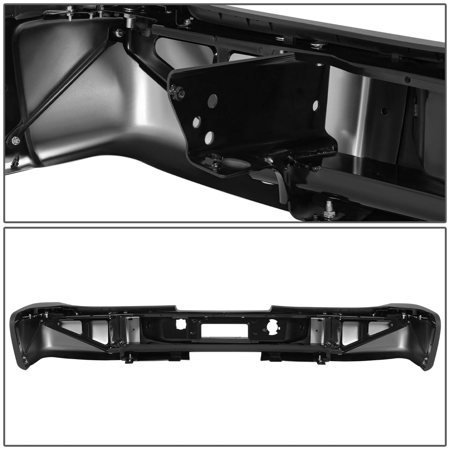 2011-2014 Chevrolet Silverado GMC Sierra 2500HD 3500HD Rear Step Bumper Chrome
