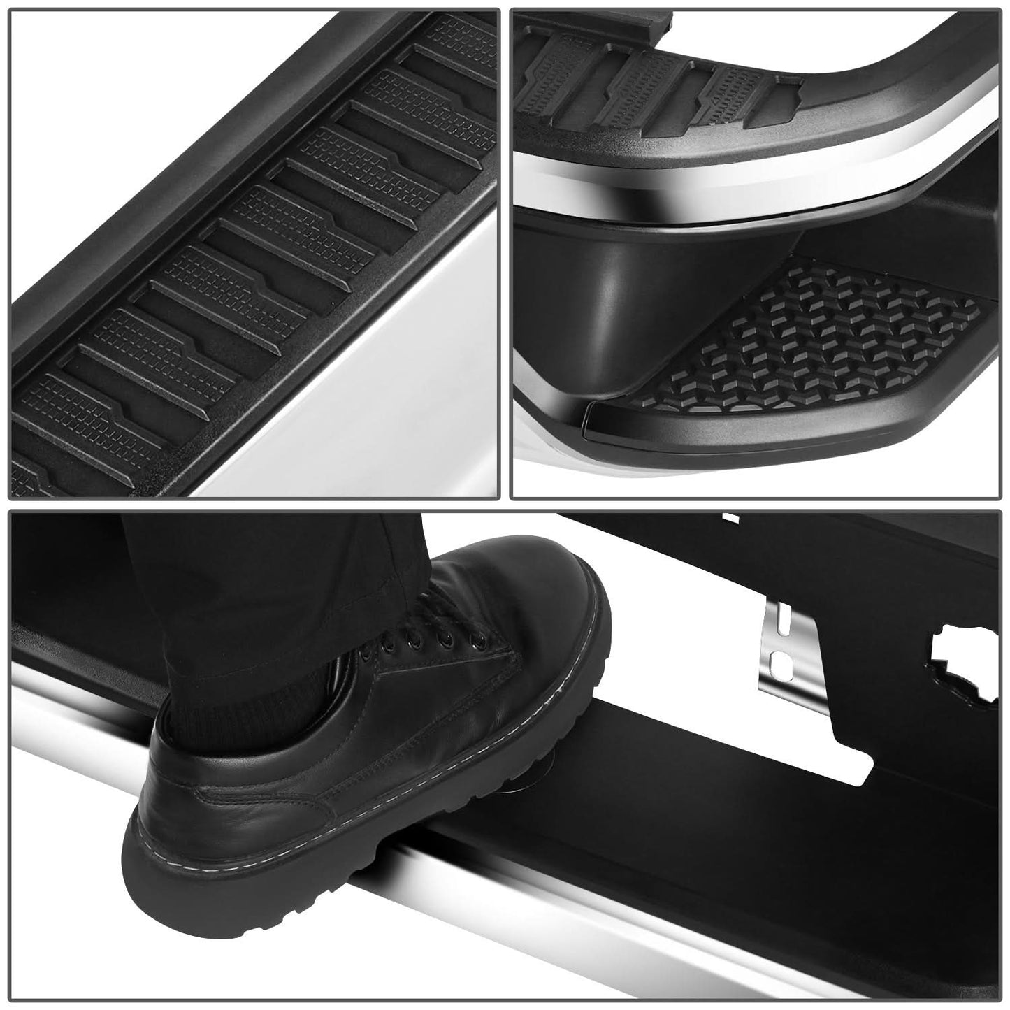 2019-2023 Chevrolet Silverado GMC Sierra Corner Step Rear Bumper Chrome