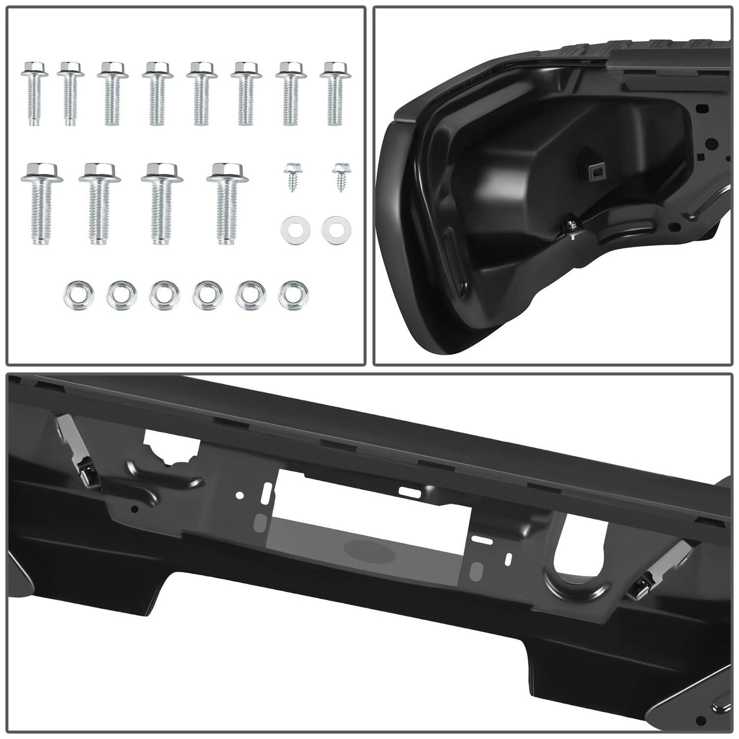 2019-2023 Chevrolet Silverado/Sierra 1500 Corner Step Rear Bumper