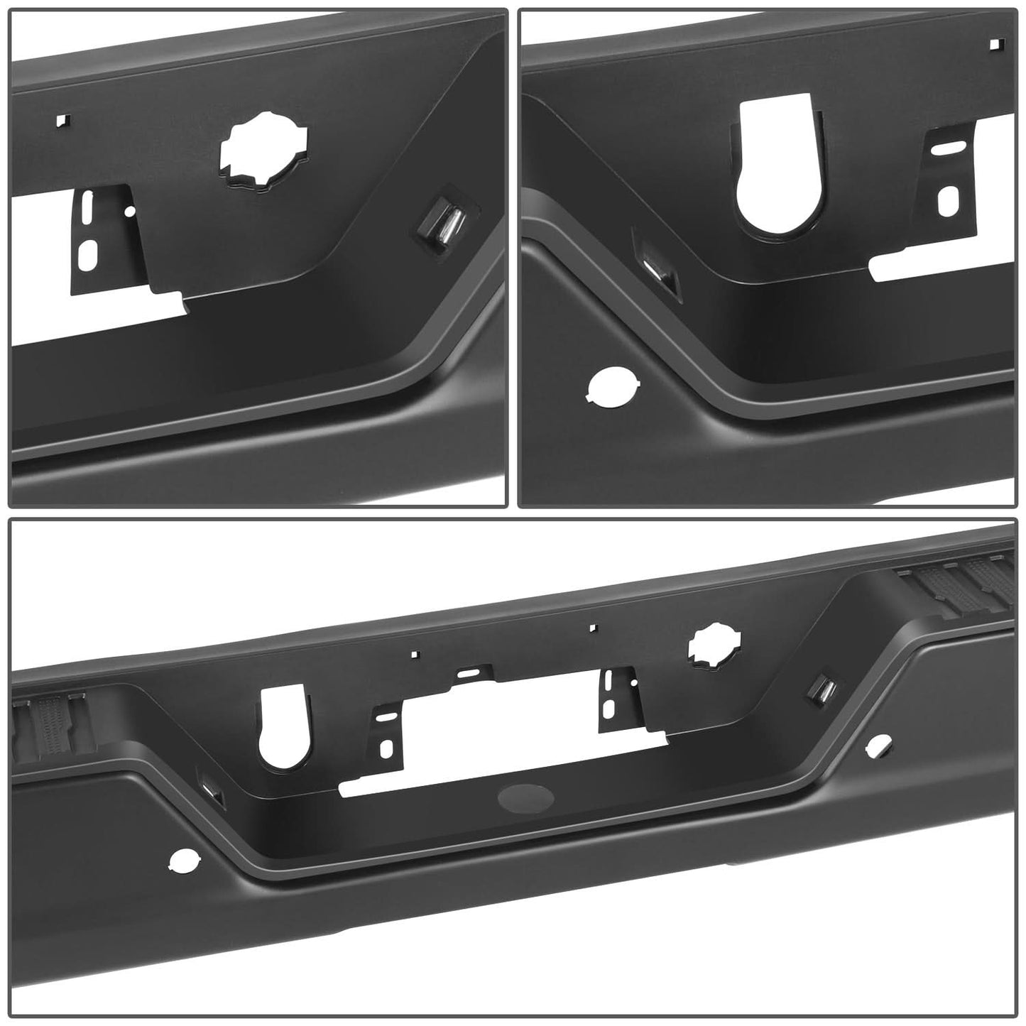 19-23 Chevy Silverado GMC Sierra 1500 Corner Step Rear Bumper Steel
