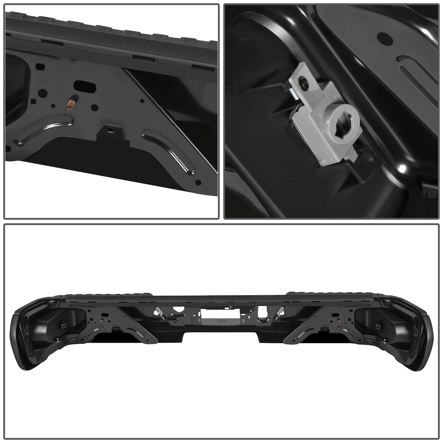19-23 Chevy Silverado GMC Sierra 1500 Corner Step Rear Bumper Steel