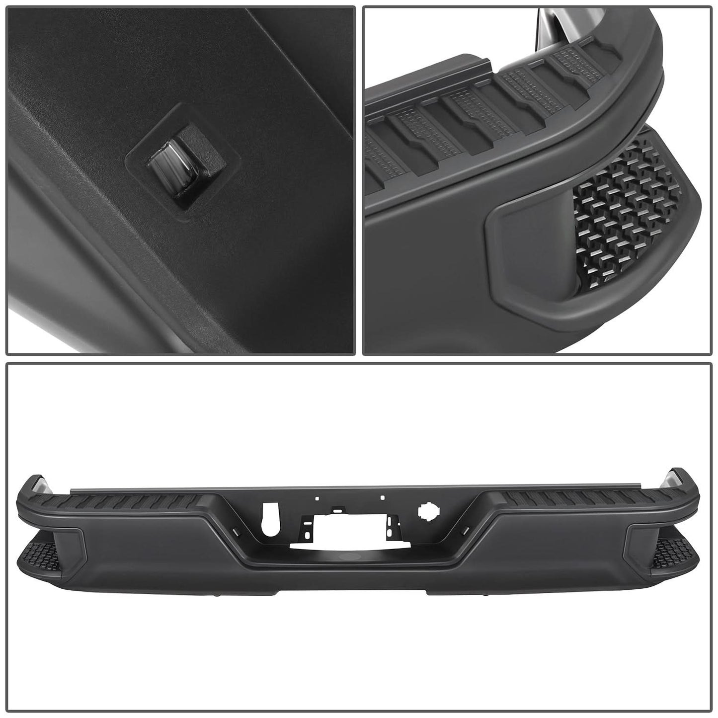 2019-2023 Chevrolet Silverado GMC Sierra 1500 Corner Step Rear Bumper