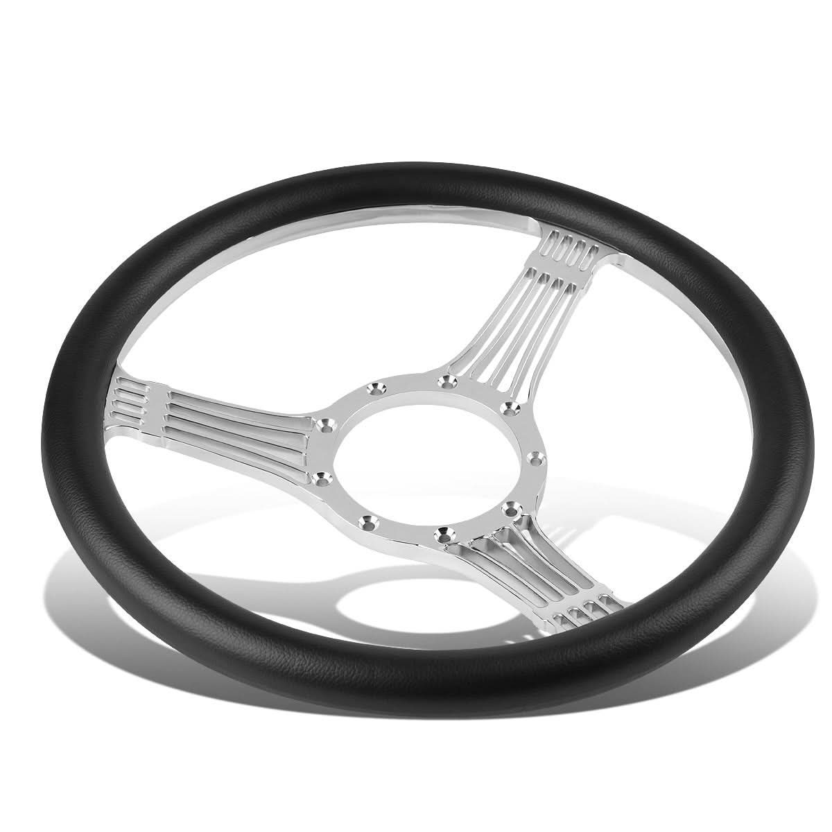 Banjo Style Leather Steering Wheel
