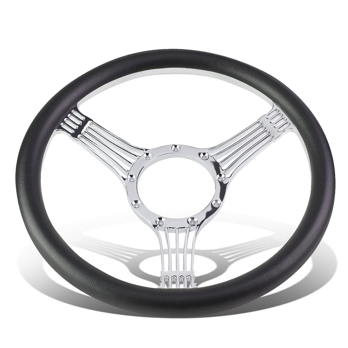 Banjo Style Leather Steering Wheel