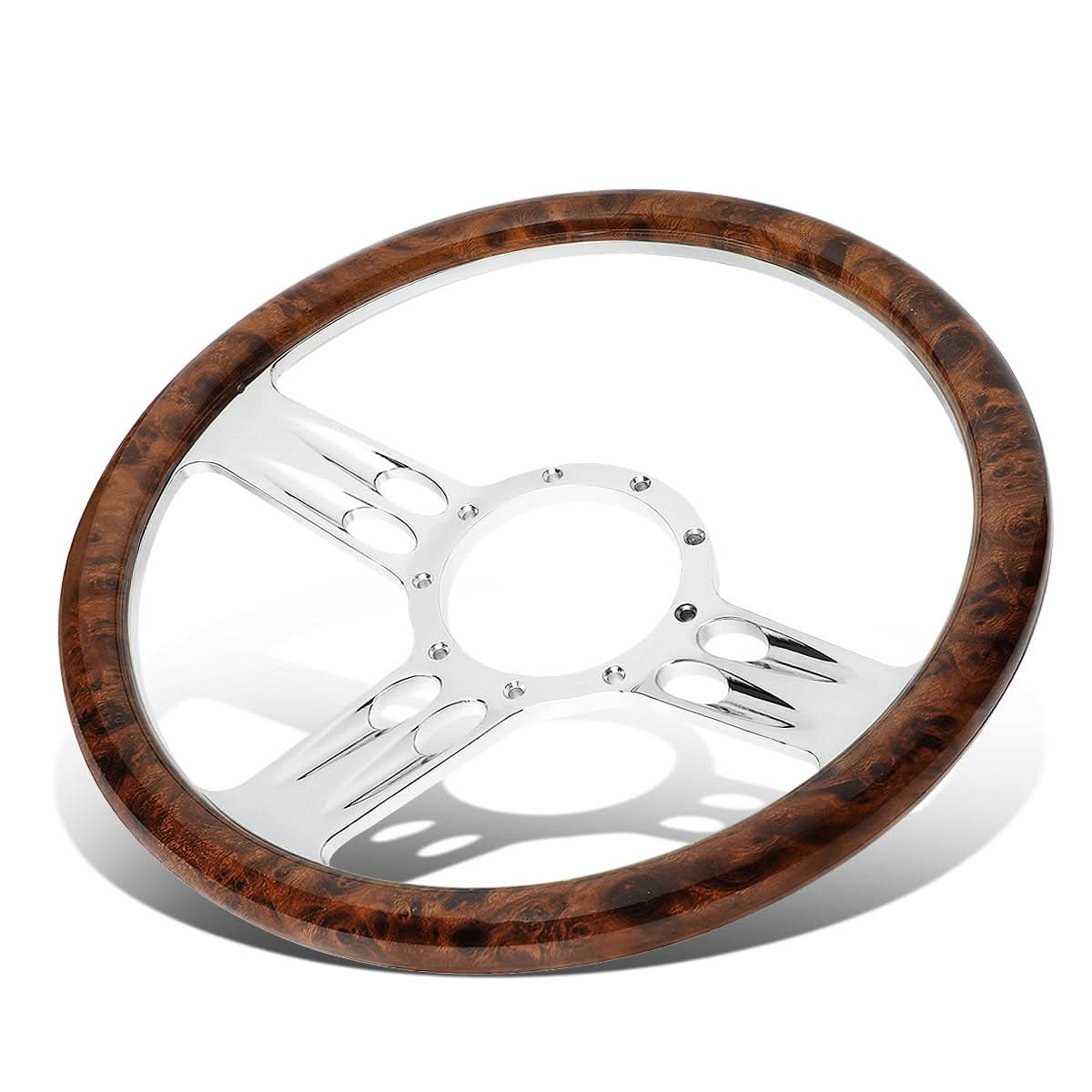 Banjo Style Wooden Steering Wheel T2 Style