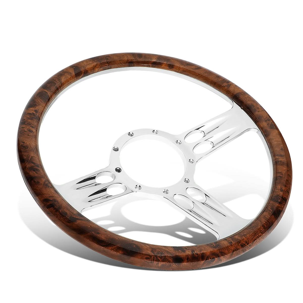 Banjo Style Wooden Steering Wheel T2 Style