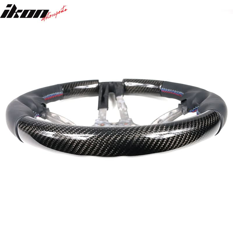 2015-2021Â BMW F80 F82 M Stitch Matte CF Steering Wheel Leather Cover