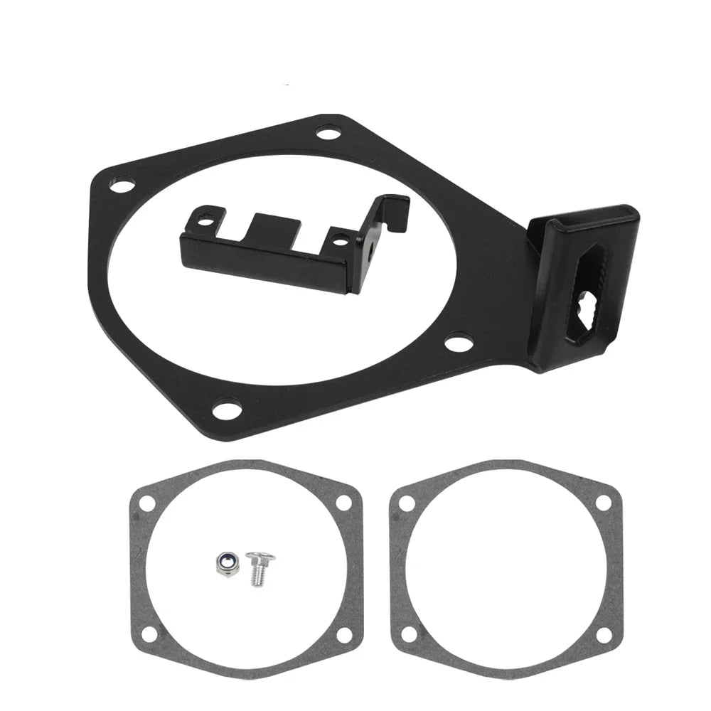 LS / LS2 / LS3 / LS6 / LS7 Engine 4-Bolt Throttle Cable Bracket for 92mm - 102mm Intake Manifolds (Replaces 81012 / 81042 / 81001 / 81002 / 81003 / 81007 / 81043 / 81044)