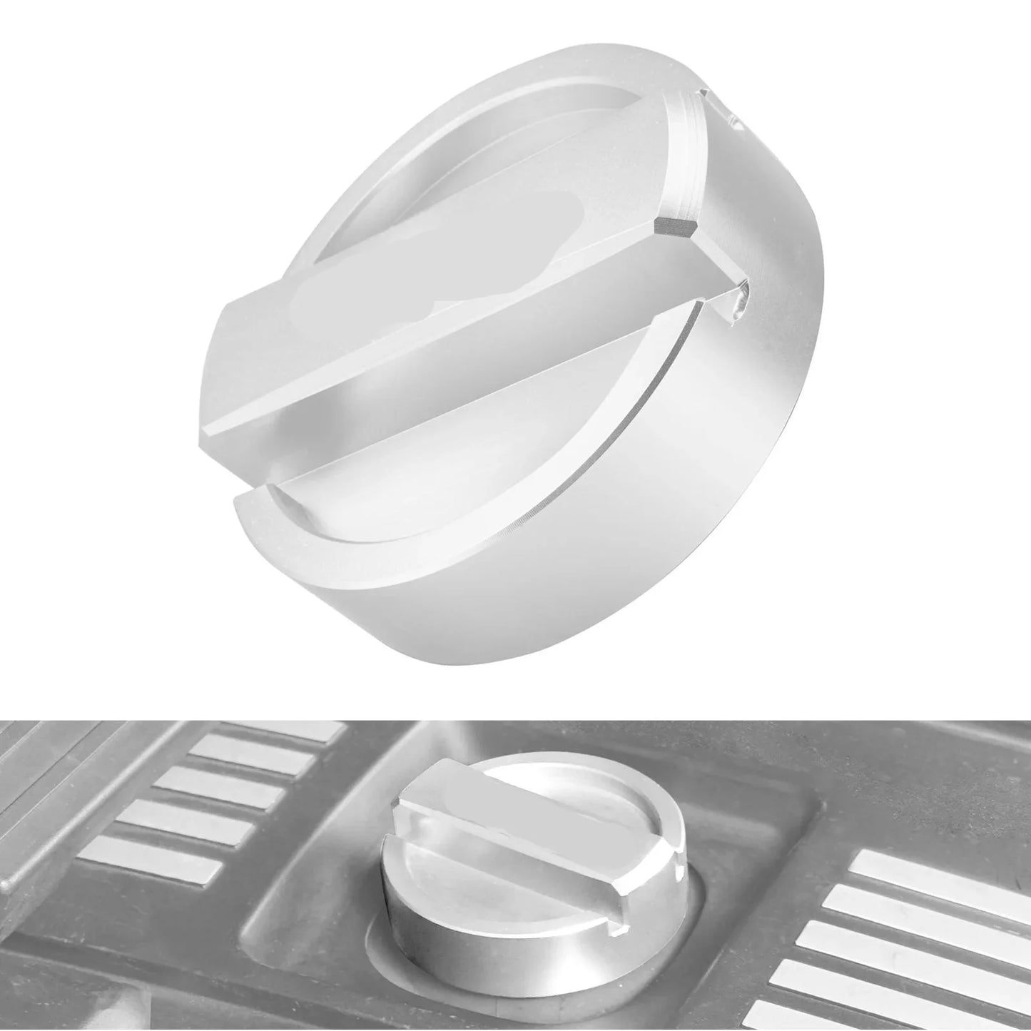 Billet Aluminum Engine Oil Cap for BMW 2-Prong Style (E30 E36 E46 E90 F30 & More)
