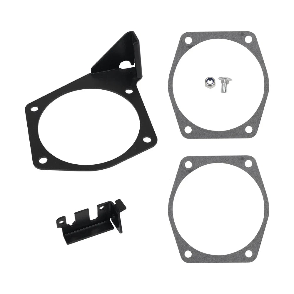 LS / LS2 / LS3 / LS6 / LS7 Engine 4-Bolt Throttle Cable Bracket for 92mm - 102mm Intake Manifolds (Replaces 81012 / 81042 / 81001 / 81002 / 81003 / 81007 / 81043 / 81044)