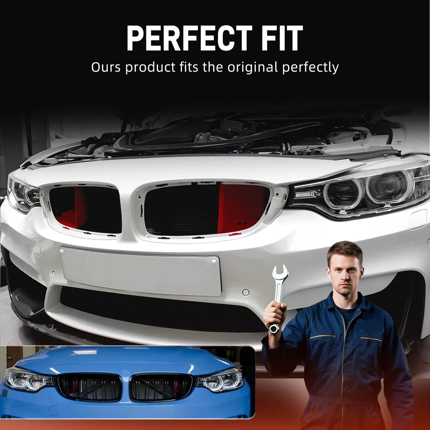 Air Intake Scoops for BMW F20 F30 F32 F36 F87 – Aluminum Cold Air Duct Upgrade