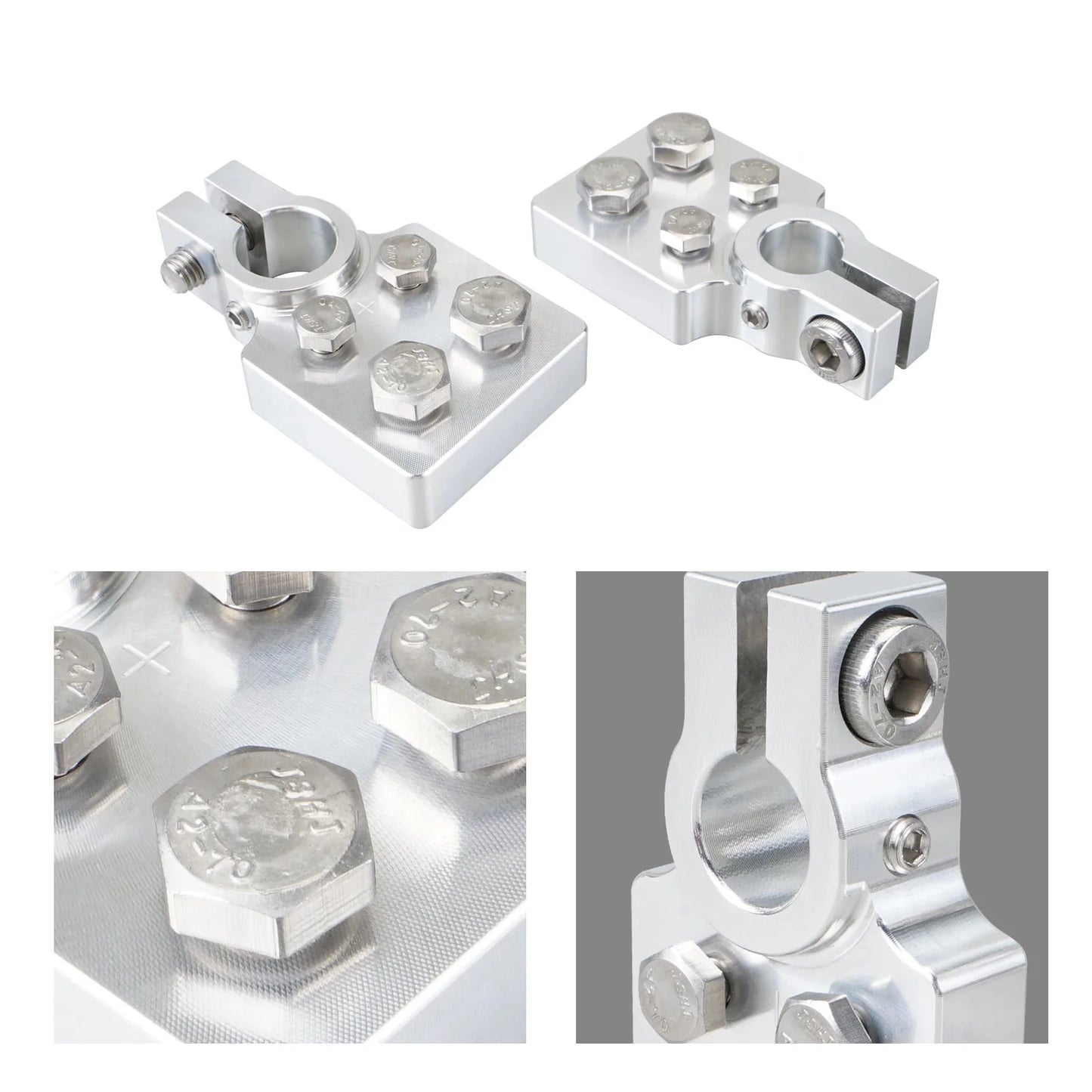 Multi-Port Battery Terminal Connector – 4 or 6 Output for 4/0 AWG & Down (SAE Post)