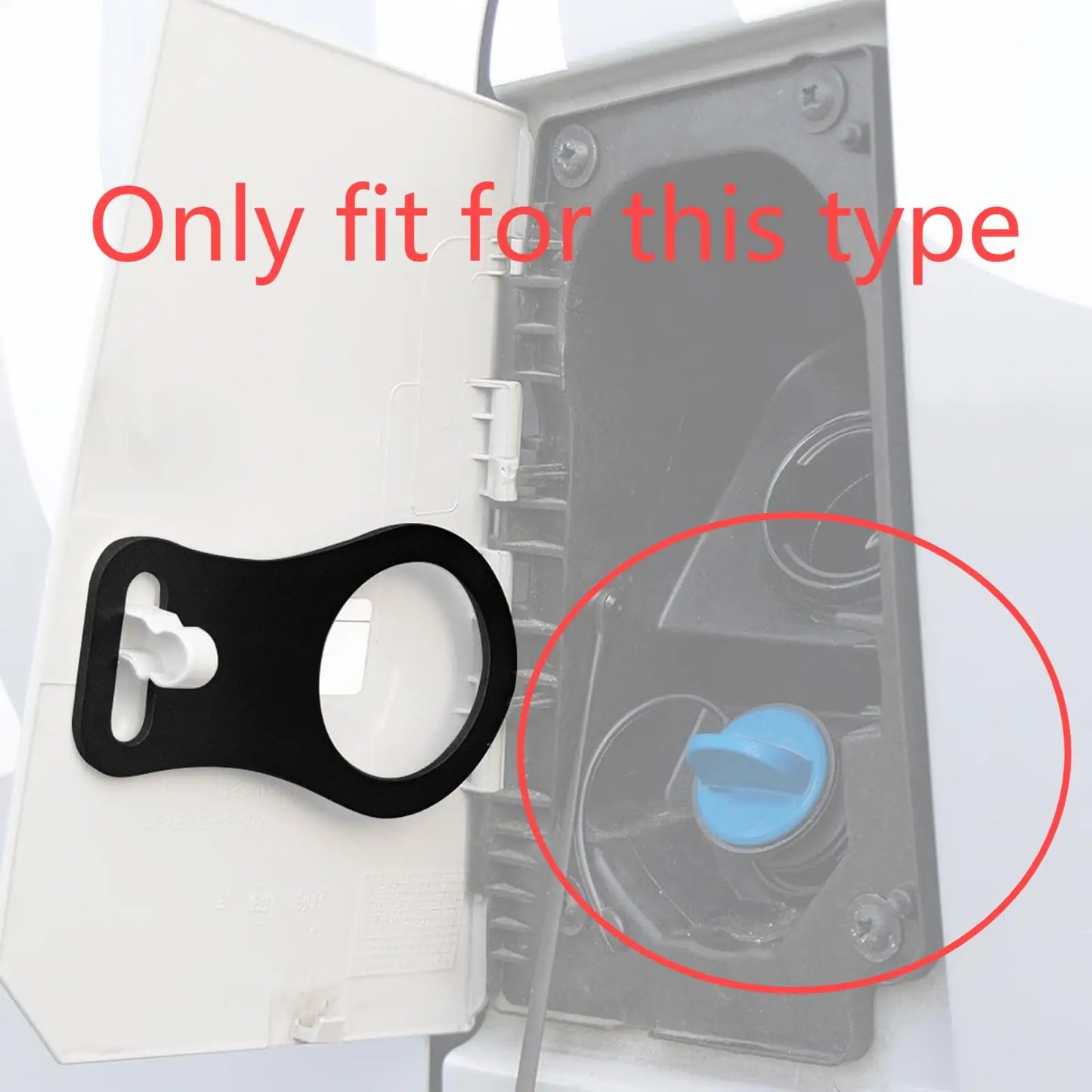 Fiat Ducato 250 / Citroen Jumper / Peugeot Boxer Steel Powder Coated Lock Fuse Tank Lid 3mm 2016 - 2021