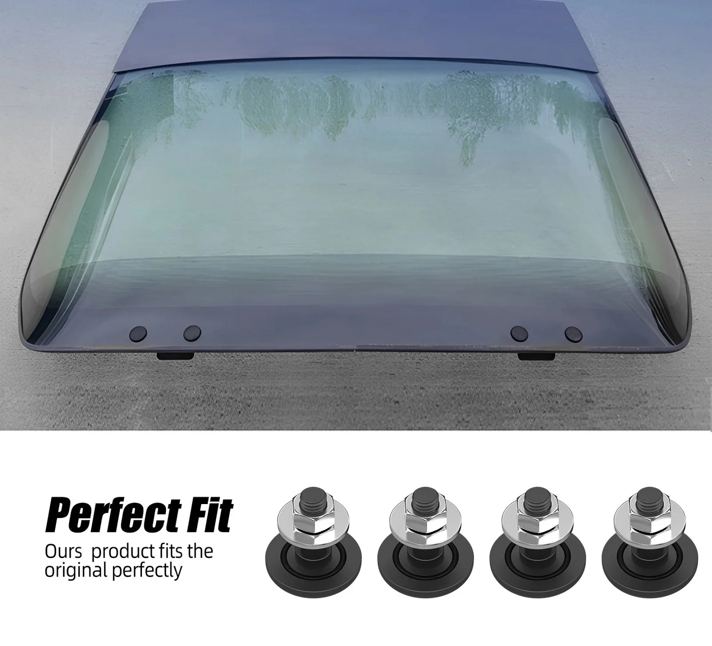 Chevrolet Camaro / Pontiac Firebird Billet Aluminum Rear Hatch Hinge Bolt Kit 20309167 1982 - 1992