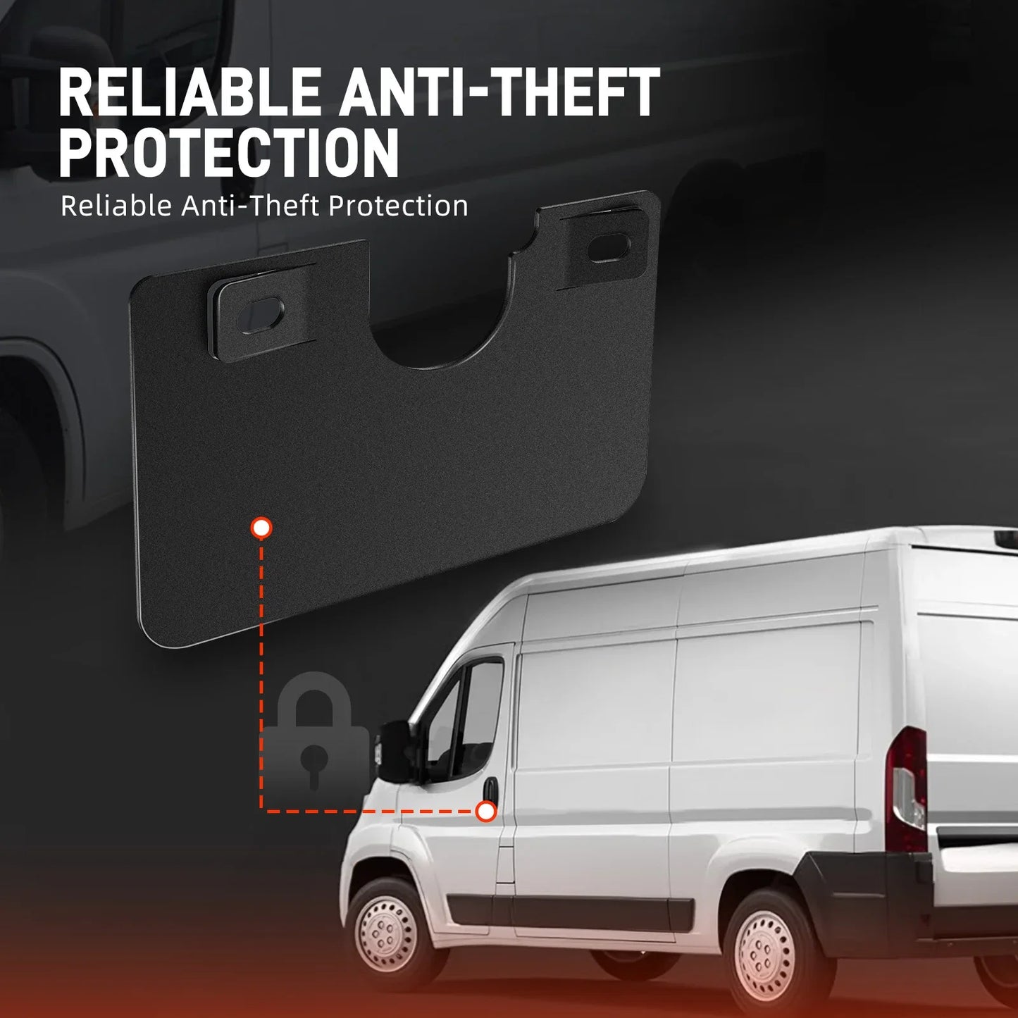 Tailgate & Driver Door Anti-Theft Lock Kit – Fiat Ducato, Peugeot Boxer & Citroen Jumper (2006+)
