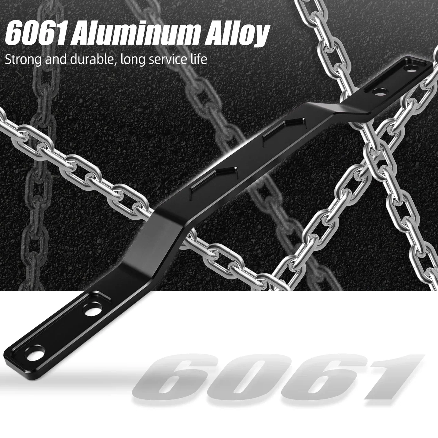VW MQB Platform 6061 Aluminum Centre & Rear Tunnel Brace Set for Golf MK7 / MK8, Audi A3 / Q2, SEAT Leon / Ateca, Skoda Octavia / Superb (FWD / LHD Only / Replaces 5Q0804421B / 5Q0802128)
