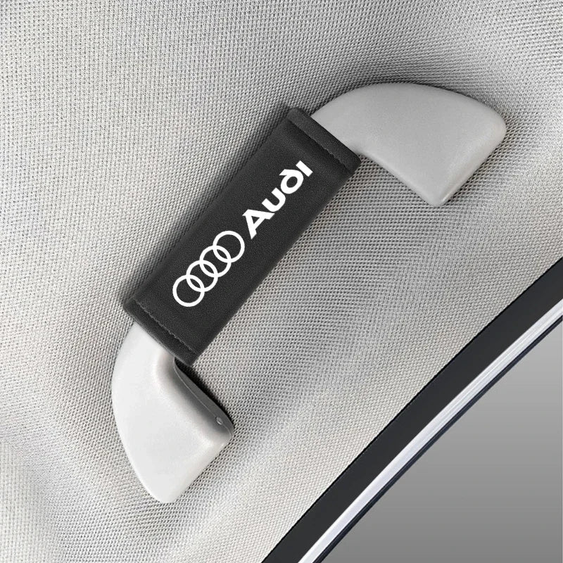 Audi PU Leather Car Roof Handle Protection Pull Glove Cover for A1 / A3 / A4 / A5 / A6 / A8 / S1 / S2 / S3 / S4 / S5 / S6 / S-Line / RS Models (B6 / B8 / C5)
